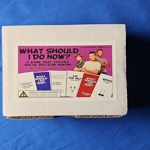 NWT "What Should I Do Now?" Decision-making Game, 2-6 Playsrs, Ages 8-18